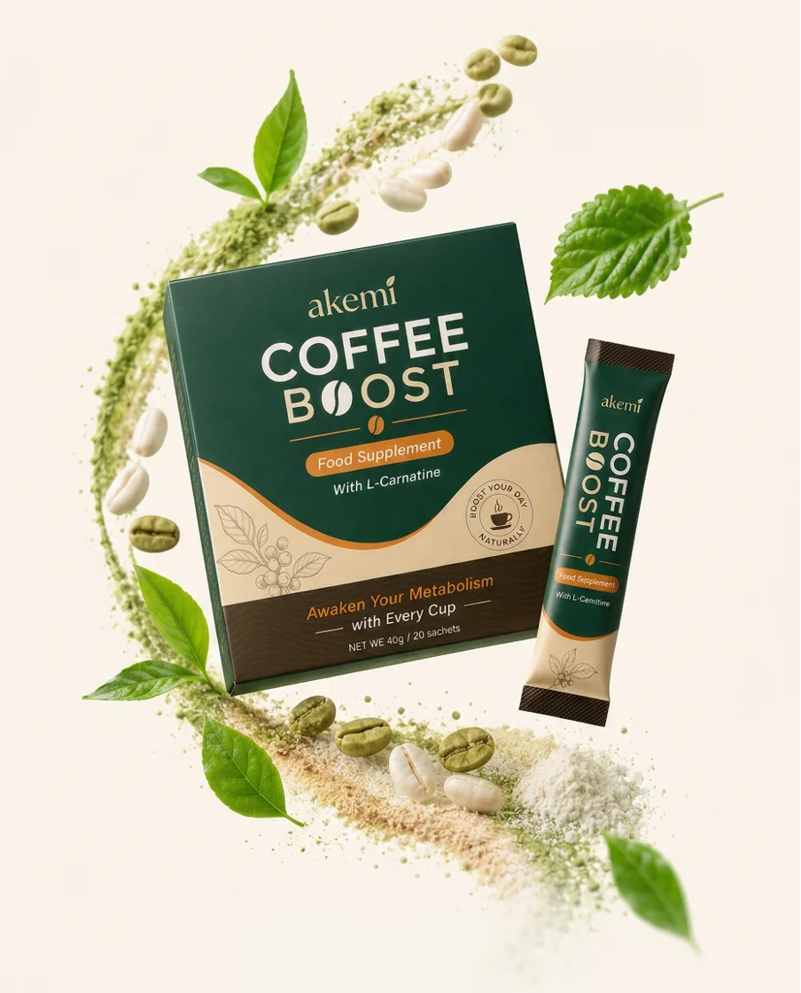 Akemi Coffee Boost product package